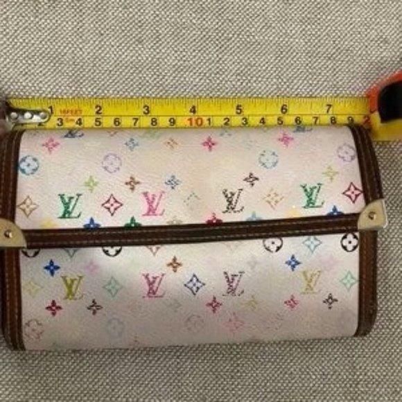 GUC-Louis Vuitton x Takashi Murakami multicolored monogram wallet - Picture 7 of 7